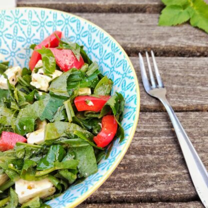 Salat mit Giersch Gierschsalat
